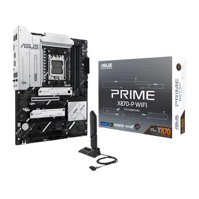 ASUS Prime X870-P WiFi ATX Motherboard for AMD Socket AM5 CPUs